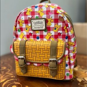 Loungefly Pokemon Pikachu Picnic Mini Backpack 🎒